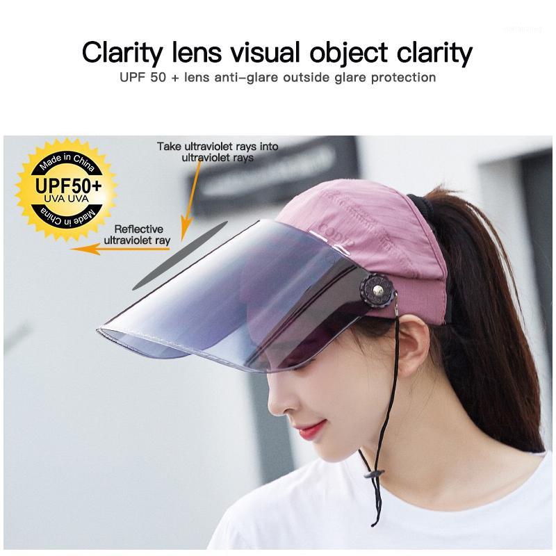 

All-match Cycling Cap for Men and Women 360 Degree Rotation Bike Cap Anti-UV Easy to Carry Cycling Hat Empty Top For Outdoor1, 07