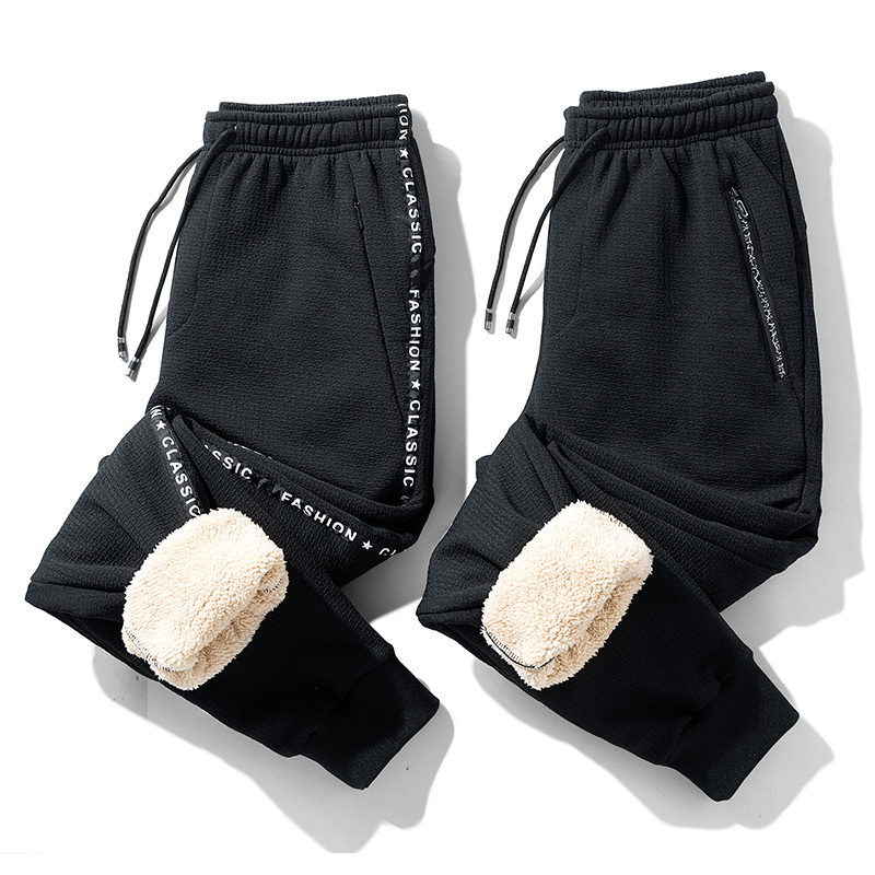 

Super quente inverno velo moletom dos homens engrossar jogger masculino streetwear calas compridas tamanhos grandes 6xl 7xl 8xl, Style b