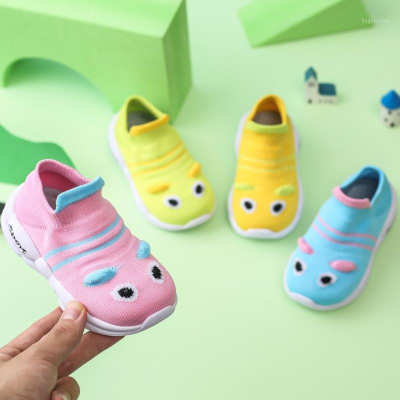 

toddler shoes girl Infant Little Kids Baby Boys Cartoon Cute Knitted Breathable Shoes First Walkers Kids Sneakers babys1, Blue