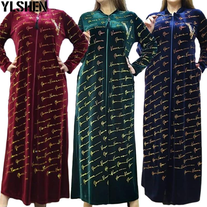 

Velvet African Print Maxi Dresses for Women Evening Party Dress Dashiki Letters Africa Clothes Plus Size Casual Christmas Robe, Red