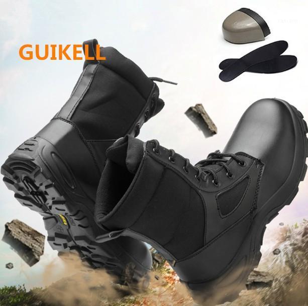 

GUIKELL Men Safety Shoes Steel Toe shoes Anti-smashing Construction Work Boots Anti-slip Breathable1, 001
