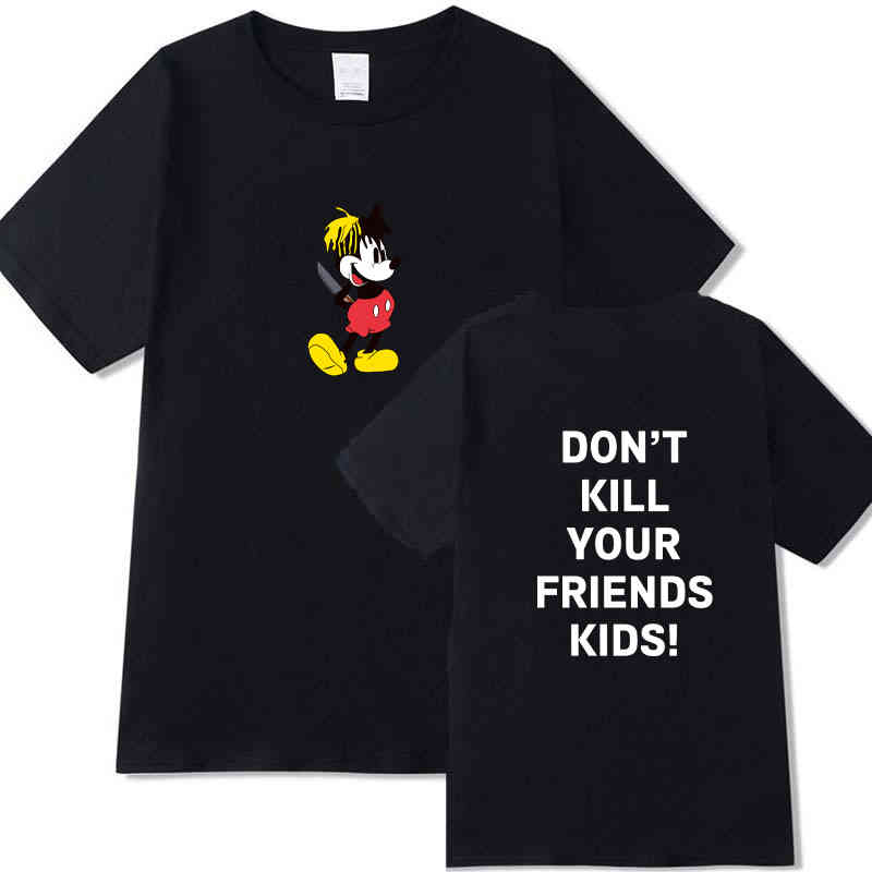 

Xxxtentacion Rapper T-shirt Micky Don't Kill Your Friend' Kids Letter Print t Shirt Men Women Swag Xxxtentacion Hip Hop Tshirts