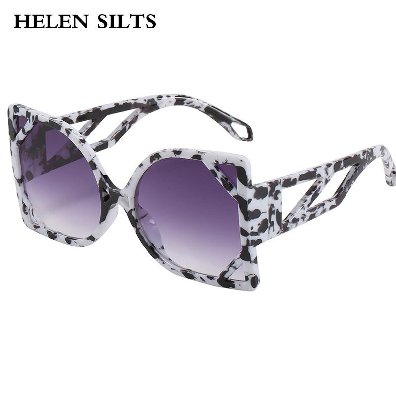 

Fashion Square Sunglasses Women Oversized Flower Frames Retro Sun Glasses Female Steampunk Plastic Eyewear Ladies Shade Gafas