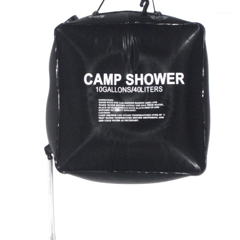 

40L Camp Shower Bag Large Capacity 10 Gallon Camping Hiking Solar Heated Bathing Shower Camp Bag Outdoor Water1