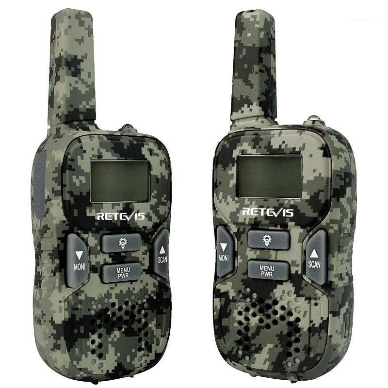 

2pcs Mini Walkie Talkie Retevis RT33 0.5W PMR446MHz Portable 2 Way Radio USB Charging VOX CTCSS/DCS Gift Kids Radio Camouflage1