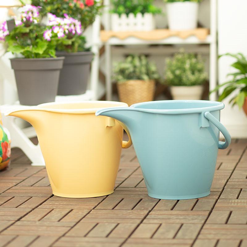 

1 Pcs Home Bathroom Kitchen Garden Thicken Scale Small Plastic Bucket Planting Fertilize Watering Bucket Container Tool