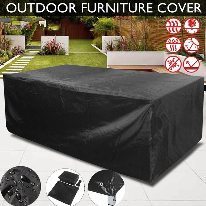 

Waterproof Furniture Cover Patio Outdoor Table and Chair Cover (Black)1