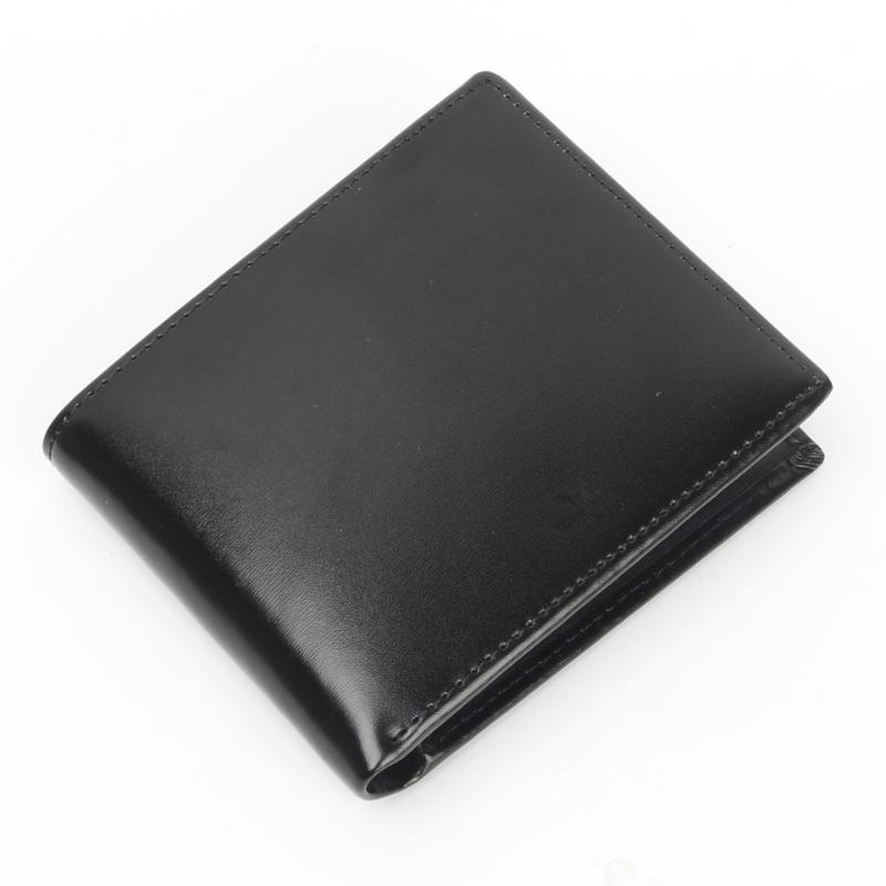 

Luxury Cow Genuine Men Leather Wallet High Quality Card Holder Purse Coin Pocket Billfold Wallets with gift box, Card holder style 4