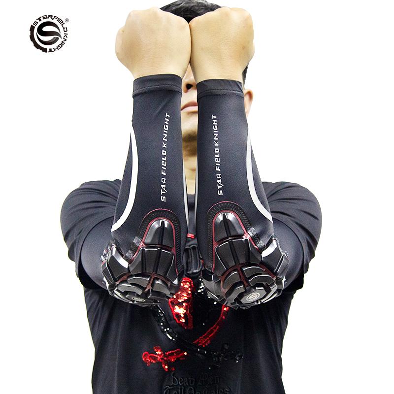 

2020 New Motocross Elbow Pads Men Women Elbow Protector Brace Support Guards Motobike Arm Guard Padded Sports Sleeve Adjustable