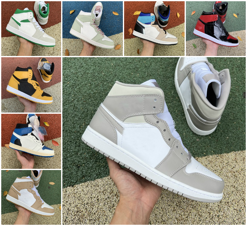 

2022 JUMPMAN Linen 1 1s Basketball Shoes Mens Womens Bordeaux Dark Mocha University Blue trainers Shadow Hyper Royal Seafoam Prototype Obsidia Banned Men sneakers, Bubble package bag