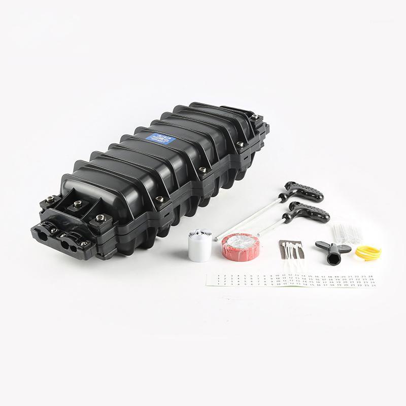

FirstFiber FF-FOSC009H Horizontal Waterproof Optical High Quality FTTH optical splice closure for fibers management Max 96 Cores1