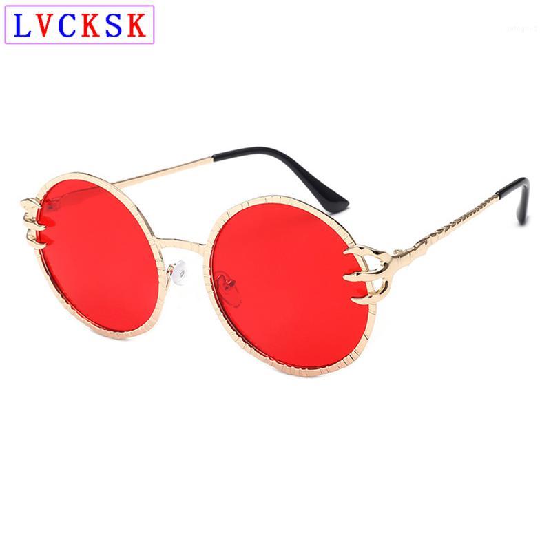 

Sunglasses Fashion Retro Round Women Men Personal Style Devil's Claw Desigtn Shade Sun Glasses Travel Driving SpectacleS N51