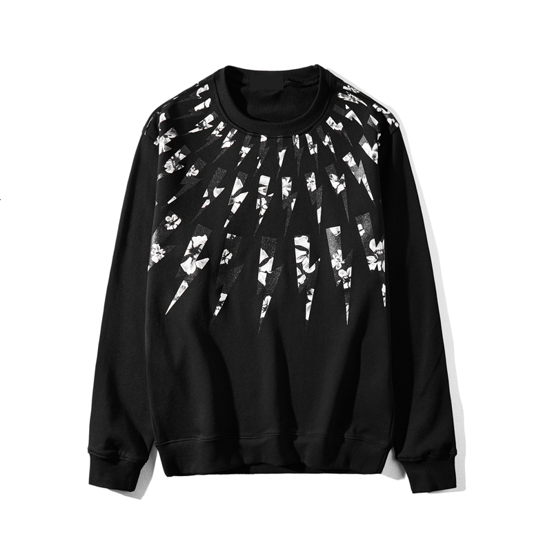 

2021 New Ss Luxury Men Thunderbolt Neil Light Hoodies Hoody Hooded Sweatshirts Veet Cotton Drake Thick Fleece Street Hip Hop 3tmj, White