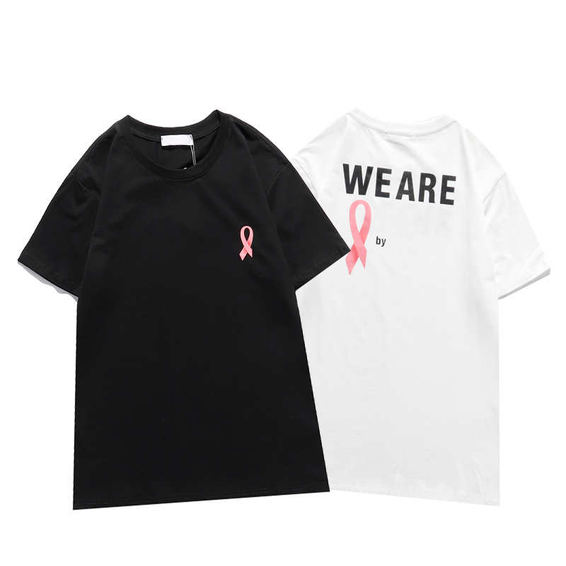 

Fashion Men Women T Shirt with Letter Printed New Casual Mens Womens Tshirts High Quality Tees Streetwear T Shirts Clothing, Black