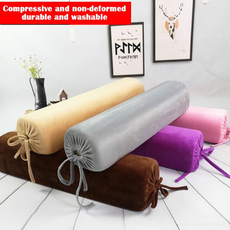 

Sponge Foot Pillow Memory Foam Column Pillow Pregnant Woman Foot Rest High Elastic For Beauty Salon Massage