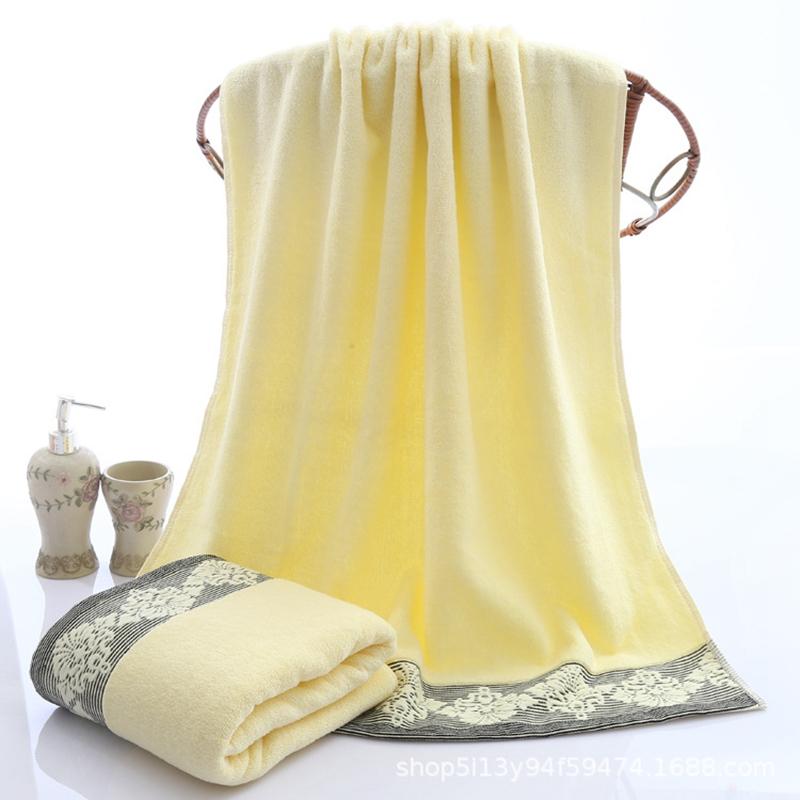 

Pcs Thick Absorbent Cotton Bath Towel For Adult Swimming Beach Accessories TJ2021