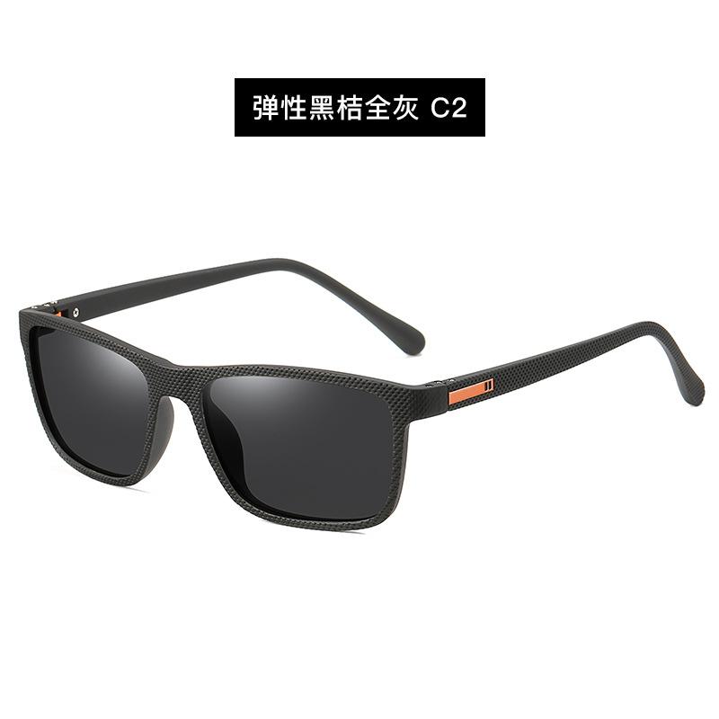

2021 New TR Polarized Lens Men's Business Sunglasses UV400 Classical Retro Glasses OLOEY Brand Designer Small Rectangle Oculos