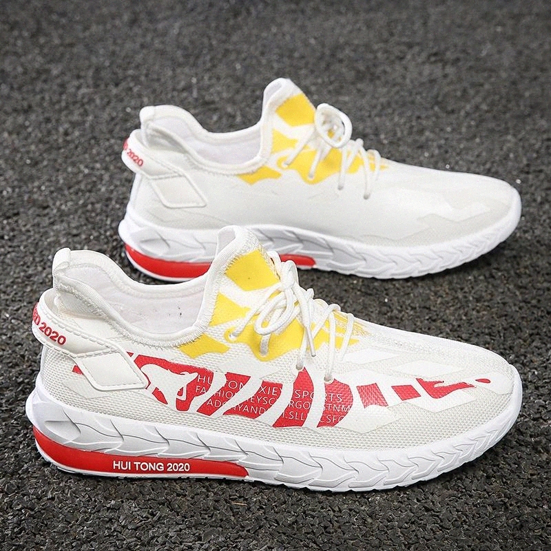 

Breathable Spring Men Shoes Breathable Lace up Casual Shoes Men Light Soft Comfortable Fashion Male Walking Mans Footwear #S41w