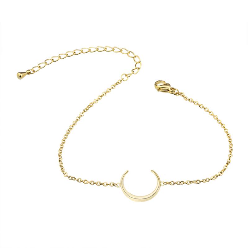 

10pcs Minimal Half Moon Bracelet Women Galaxy Crescent Moon Charm Bracelets Bangles For Women Vintage Jewelry Pulseiras