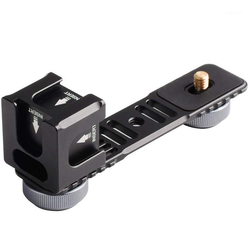 

Quadruple Cold Shoe Stabilizer Mounts - Aluminium Hot Shoe Mount Plate Adapter For Zhiyun Smooth 4 And Q/Osmo Mobile And 2/Feiyu1