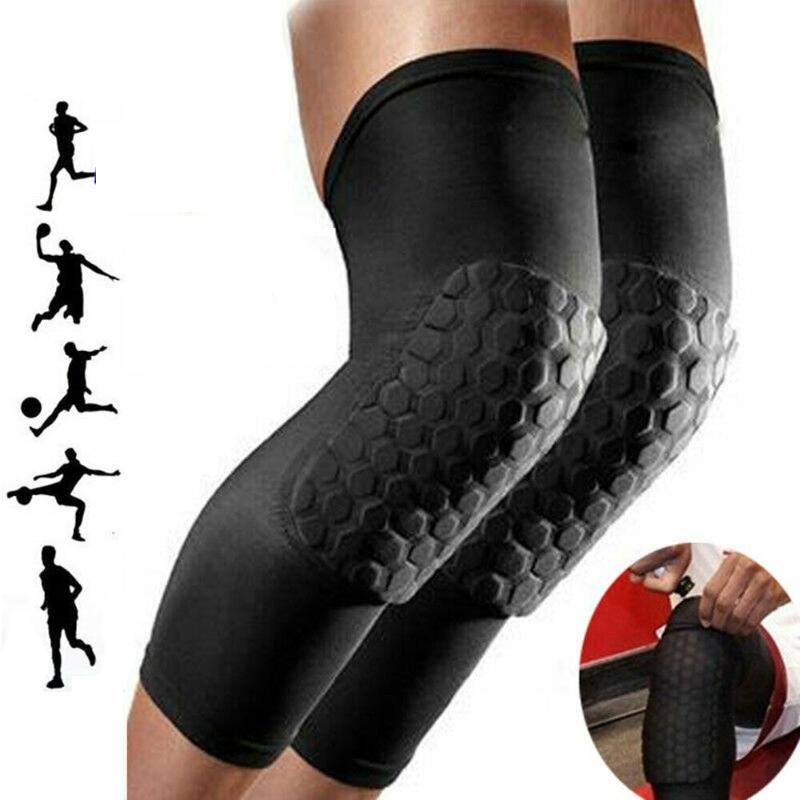 

Sports Football Basketball Knee Pads for Ice skates Running Cycling Honeycomb Knee Brace Support Protection, 1pc