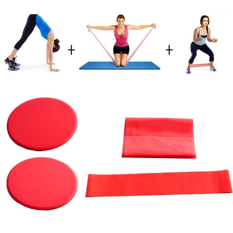 

3Pcs Exercise Sliding Gliding Discs Yoga Fitness Abdominal Trainers Core Slider Tension Belt Resistance Ring1, Black