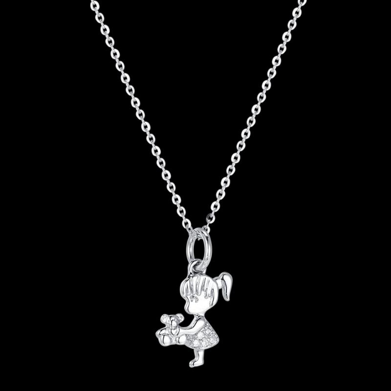 

Fahmi 2020 New Popular 100% 925 Sterling Silver Necklace4-24 High Quality Original Jewellery For Women Party Wedding Gift