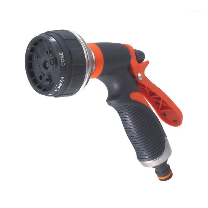 

8 Modes Water Gun Hose Nozzle Garden Water Sprayer Adjustable Garden Hose Nozzle Washing Sprayer Watering Sprinkler Cleaning1, Red