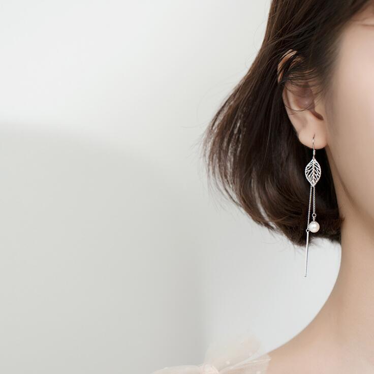 

Silver Earrings 925 Sterling Earrings with Shell Pearl for Women