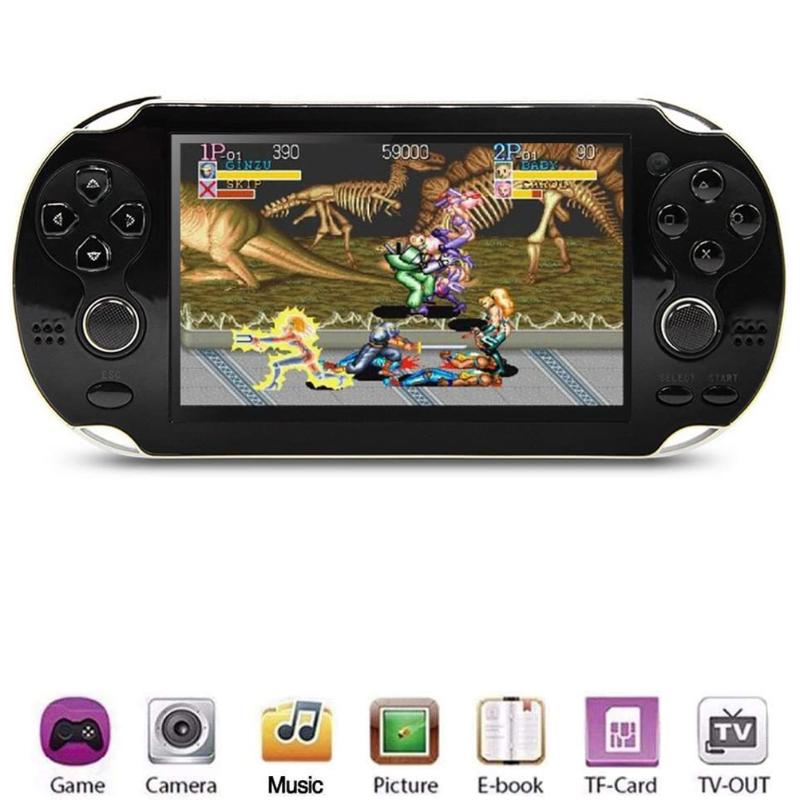 

Update Game Console 4.3" IPS Classic Game Console Built-in 3000 Games Portable Pocket Handheld Video Player