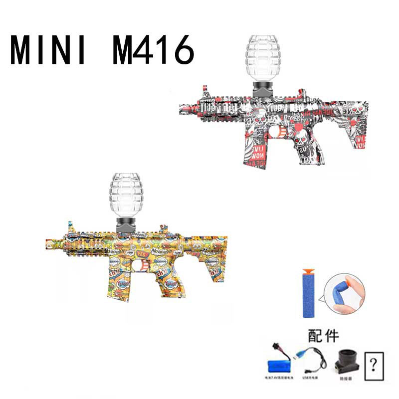 

M416 Water Gel Blaster Foam Dart Toy Gun Electric Rifle Sniper Launcher Model For Kids Boys Adults Outdoor Games CS