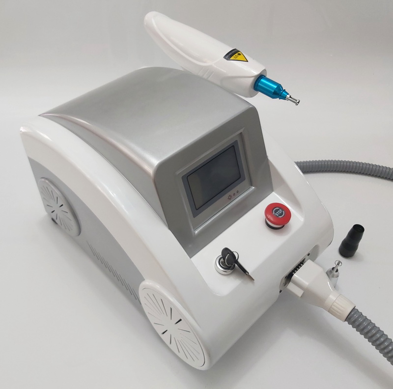 

Effective Portable Q Switch Nd Yag Laser Tattoo Removal Laser Machine Mole Freckle Wrinkle Pigment Removal Machine For Salon Spa Use