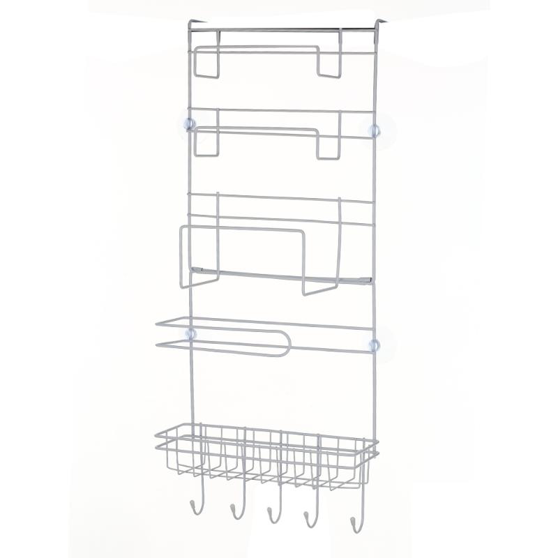 

Refrigerator Rack Side Shelf Multi-Layer Fridge Sidewall Holder Multifunctional Kitchen Organizer Shelf Household Hanging Hook