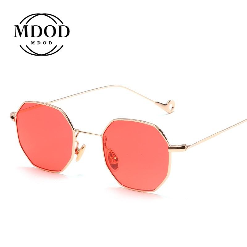 

Sunglasses 2021 Multi Shades Retro Vintage Steampunk Octagon Women Brand Designer Female Sun Glasses Fashion Metal UV400