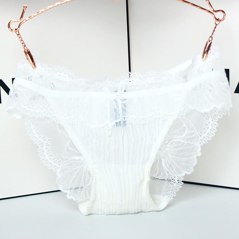

New Style Ladies Underwear Elegant Temperament Exquisite Lace Underwear Ladies See-through Sexy Triangle, 03