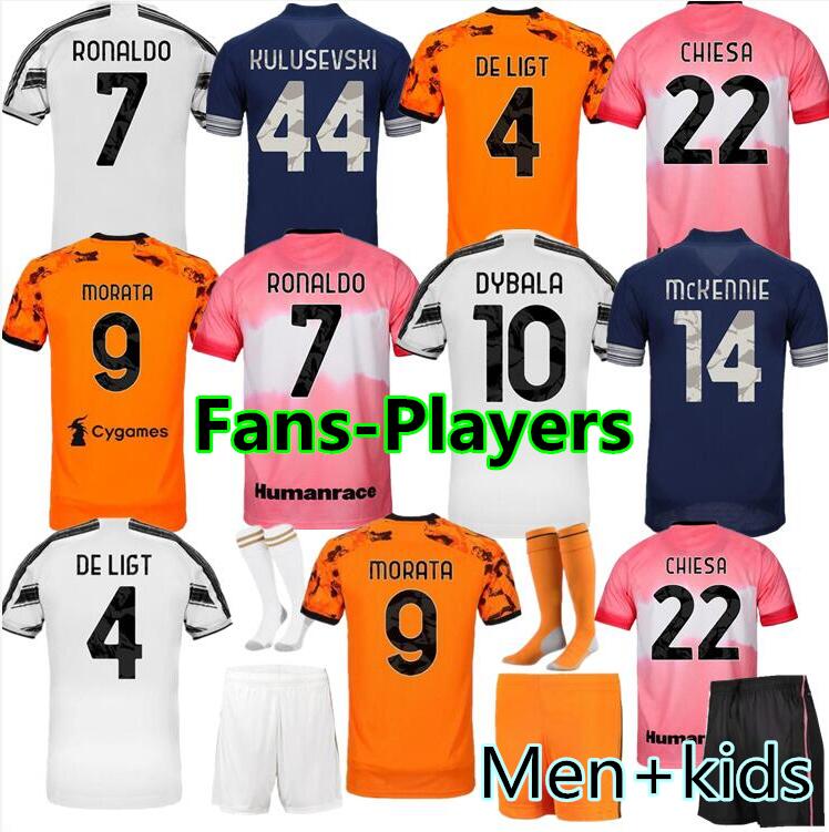 

Fans Player JUVENTUS soccer jersey 2020 2021 football shirt 4th RONALDO DE LIGT MORATA 20 21 DYBALA RAMSEY JUVE Men Kids kit HUMANRACE GOOD, Black;yellow