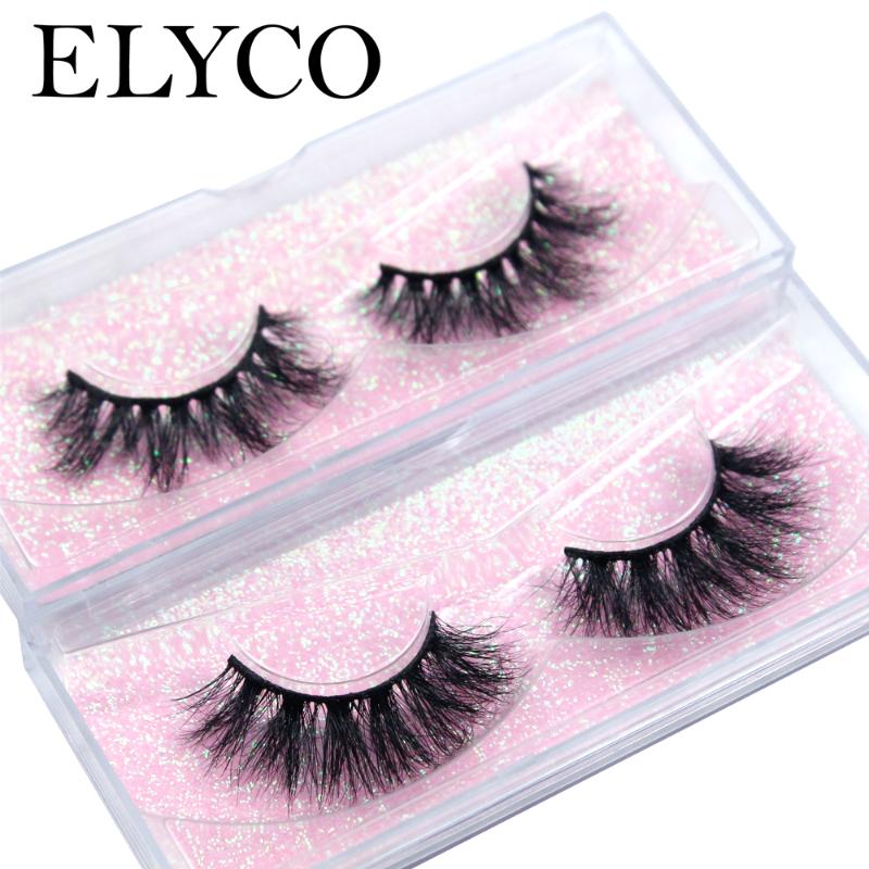 

Elyco Eyelashes 3D Mink Lashes Handmade Full Strip Lashes Cruelty Free Luxury Mink Eyelashes Makeup Lash maquiagem faux cils