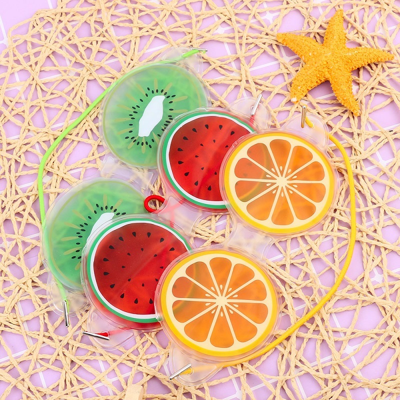 Fruit Shape Ice Mask Goggles Eye Gel Mask Hot and Cool Remove Dark Circles Relieve Eye Fatigue Sleep Eye Mask-image-651385409