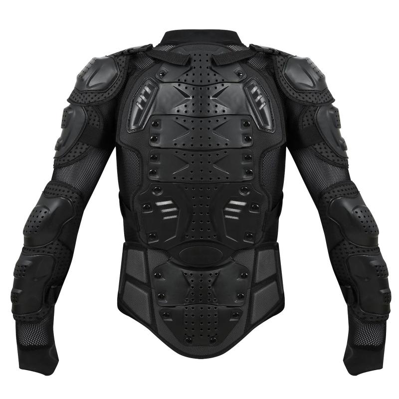 

Motorcycle Dirt Bike Body Armor Protective Gear Chest Back Protector Arm Protection Pads for Motocross Skiing Skating