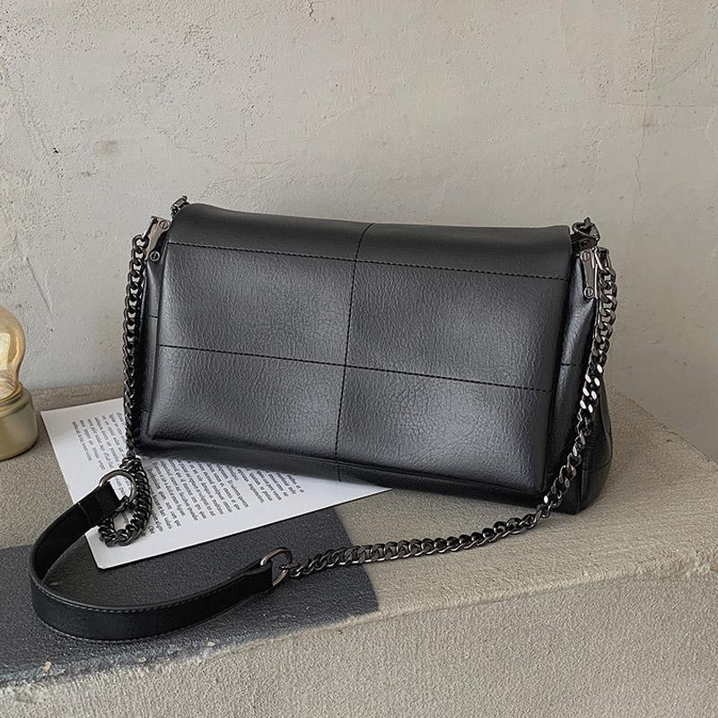 

High Quality Chain Shoulder Bags For Women 2021 New Fashion Ladies Crossbody Bag Designer Luxury Messenger Bags Female Handbags, Khaki handbags