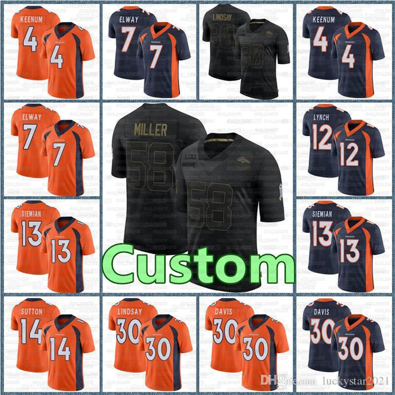 bronco jerseys for sale