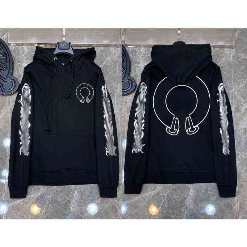 

Mens Classic Fashion Luxury Zipper Ch Hoodies Designer High Quality Sweatshirts Horseshoe Sanskrit Cross Print Pullover Hooded Sweater Woman Loose Jackts 7h1n, 11