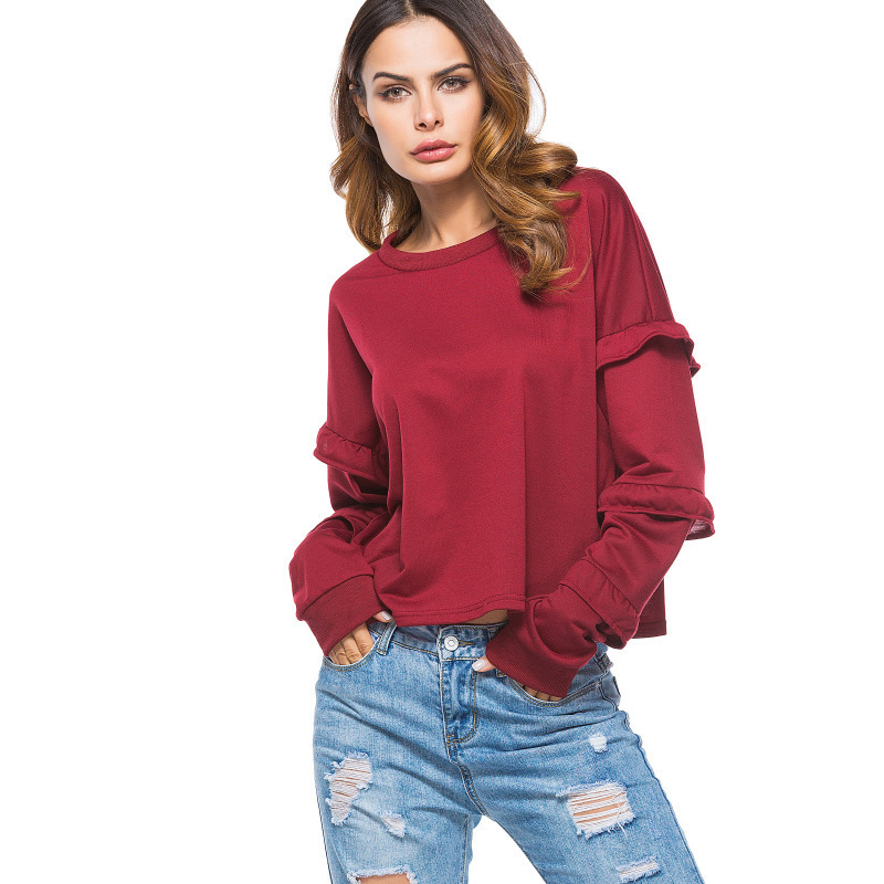 

The Long Full Drop-Shoulder Streetwear Sales Direct Unicorn Female Sweatpants Kpop Shirt Women New Neck Pattern RR3Y, Alcohol