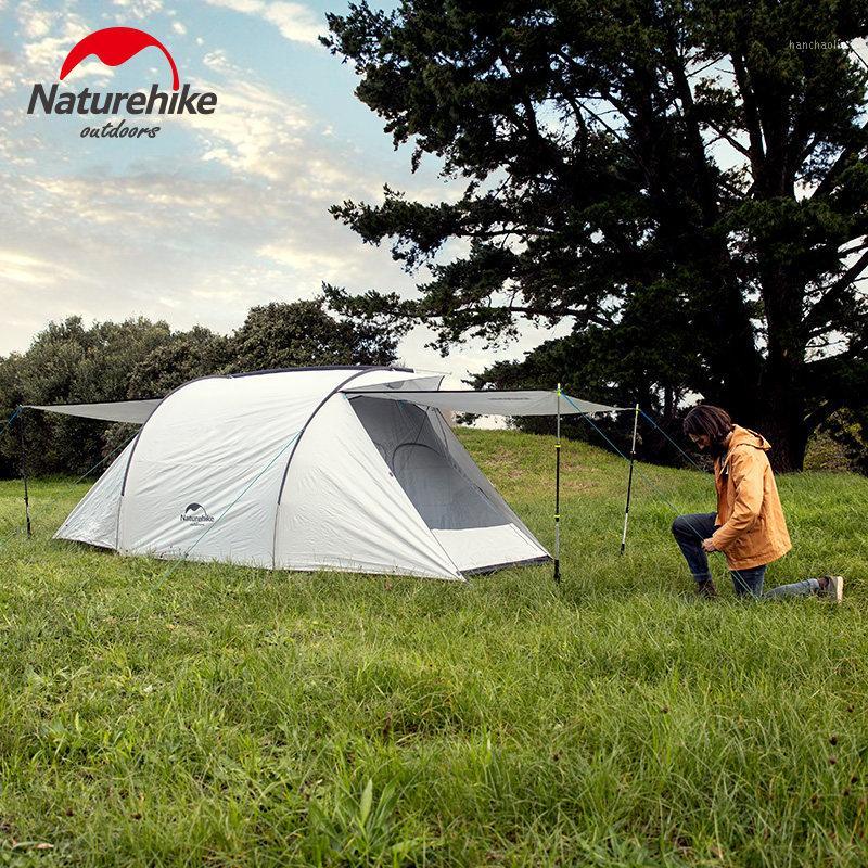

Naturehike Camping Tent Two-way Door Large Hall 3 People Family Tent Sunscreen Waterproof Outdoor Family Travel Camping Hiking1