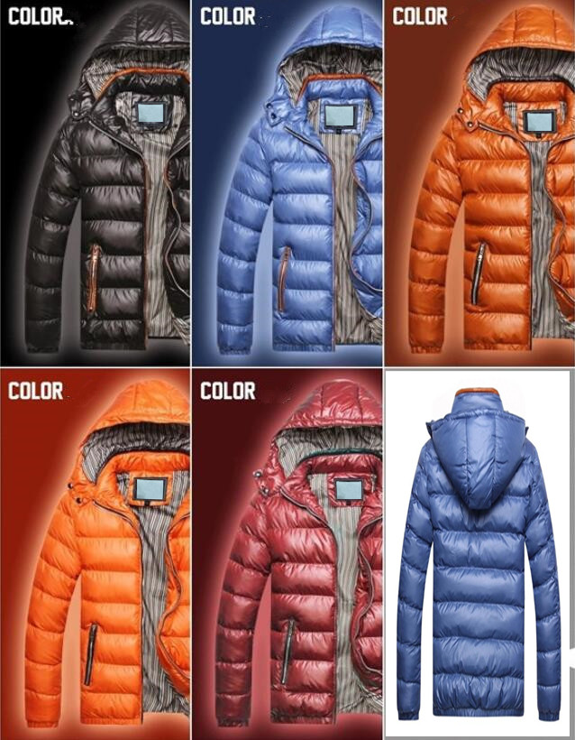 

Free shipping Brand Designer Male Coats Fashion Winter Jacket High Quality Warm Casual Thick Down Coat Badge Men Top Fish island Clothing, Yellow