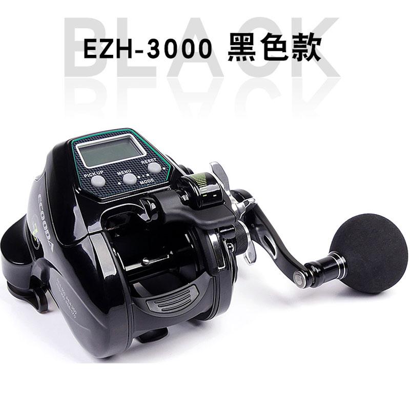

new ecooda EZH3000 EZH5000 electric reel fishing vessel fish boat fishing reel saltwater ocean black 11 bearing