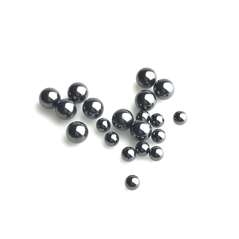

4mm 6mm SIC Terp Pearl Ball Insert with Hookah 100% Silicon Carbide Black Ceramics Spinning Tops Inserts for Quartz Banger Nails