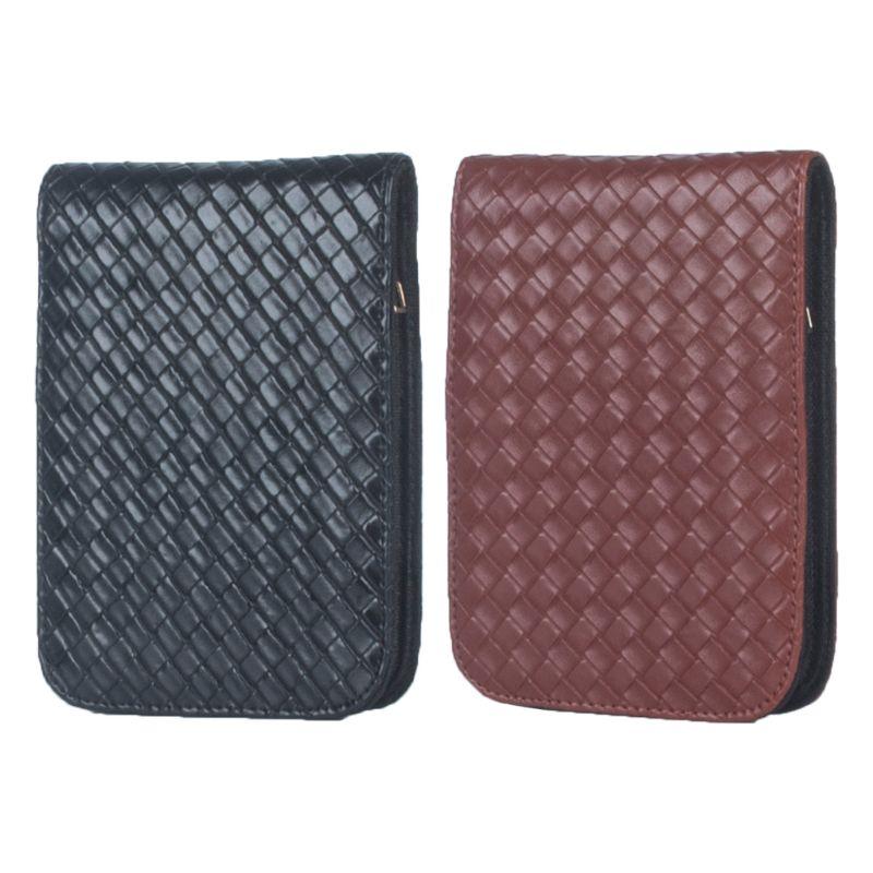 

Woven Pattern Fountain Pencil Case 12 Slots Pen Bag Writing Holder Accessories DXAB