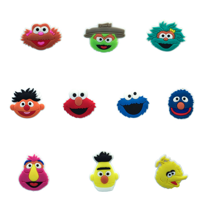 

moq=2lots hot cartoon shoe charms wholesale jibitz for croc soft rubber PVC charms accessories promotional gift for children, White;pink