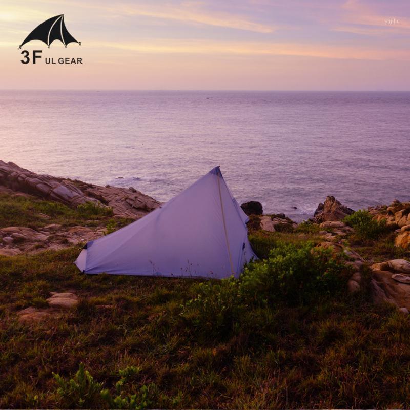 

3F UL GEAR 1 Person Rodless Tents Ultralight for Backpcking Hiking Outdoor Camping Tent Waterproof 15D Lightweight No Pole1